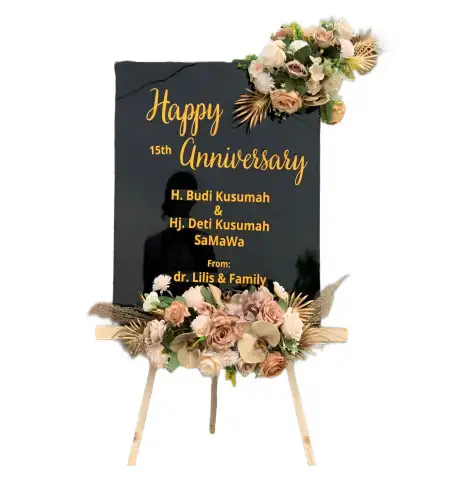 Papan Bunga Akrilik Pasirtanjung